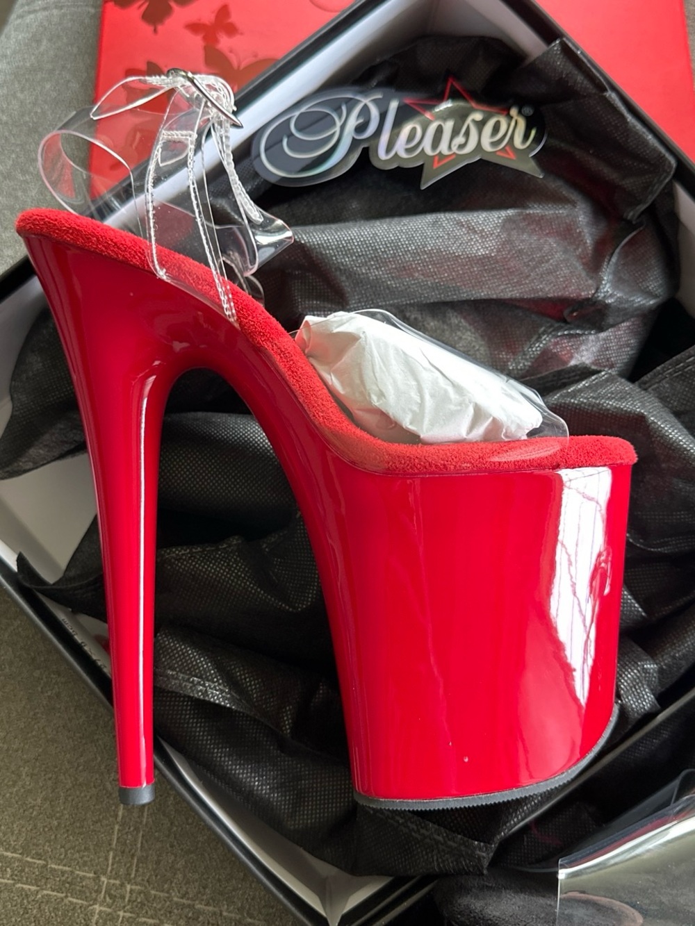 Pleaser Flamingo 808 Red